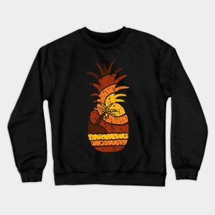 Pineapple and Beach Crewneck Sweatshirt
